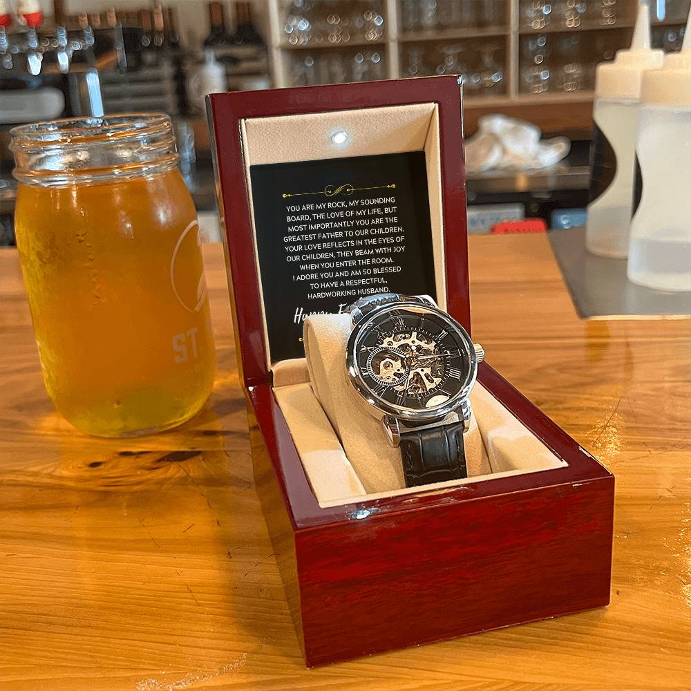 Men's Openwork Automatic Watch | Luxury Father's Day Gift 2