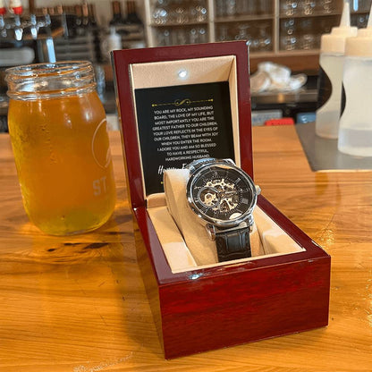Men's Openwork Automatic Watch | Luxury Father's Day Gift 2