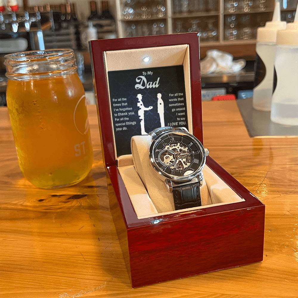 Men's Openwork Automatic Watch | Luxury Father's Day Gift 3
