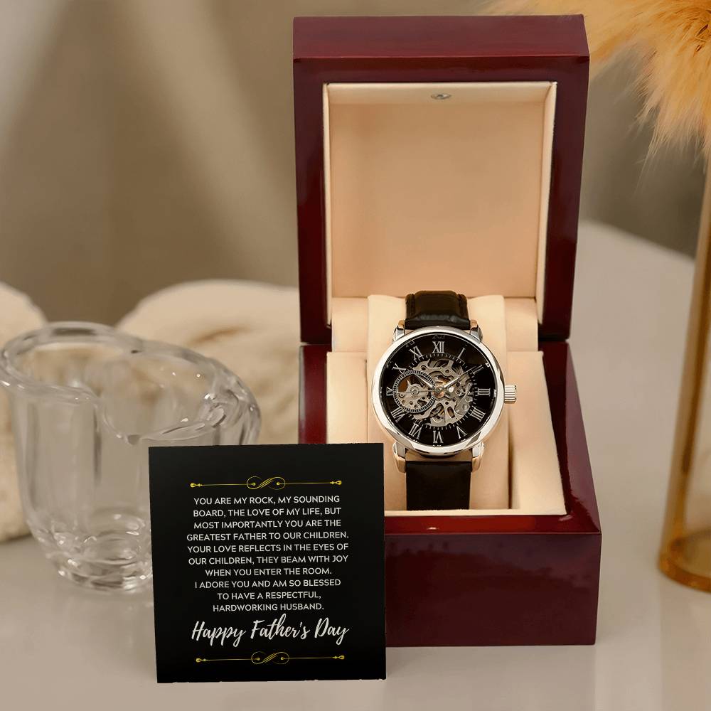 Men's Openwork Automatic Watch | Luxury Father's Day Gift 2
