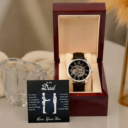 Men's Openwork Automatic Watch | Luxury Father's Day Gift 3