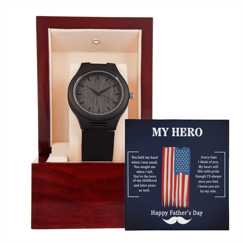 Men's Sandalwood Wooden Watch | Unique Father's Day Gift
