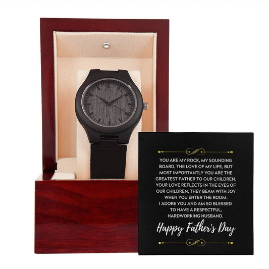 Men's Sandalwood Wooden Watch | Unique Father's Day Gift 2