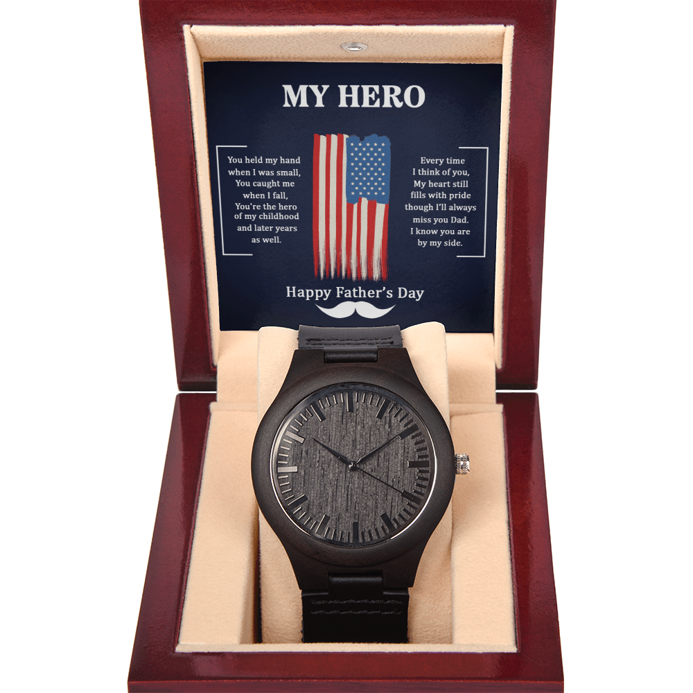 Men's Sandalwood Wooden Watch | Unique Father's Day Gift