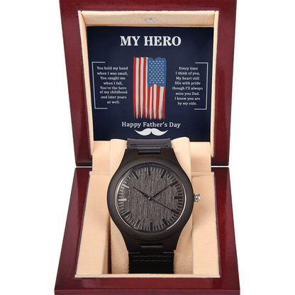 Men's Sandalwood Wooden Watch | Unique Father's Day Gift