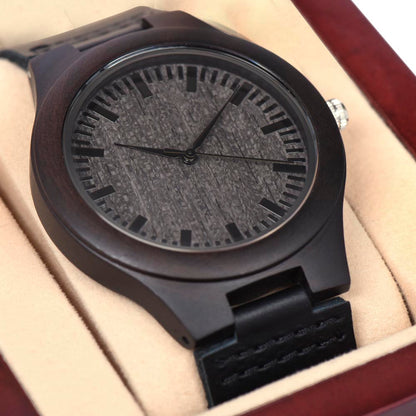Men's Sandalwood Wooden Watch | Unique Father's Day Gift 2