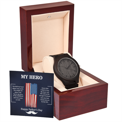Men's Sandalwood Wooden Watch | Unique Father's Day Gift